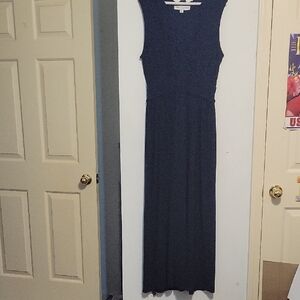 Emma & Michele Navy Maxi Dress